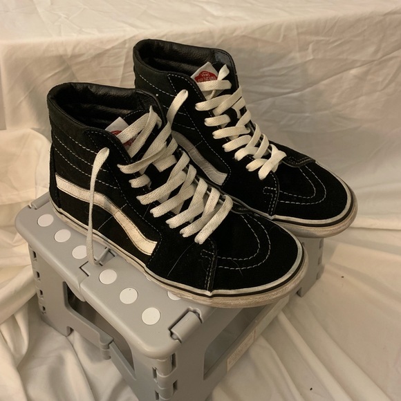 Vans hightop old school vans men’s size 6.0 - Picture 2 of 8